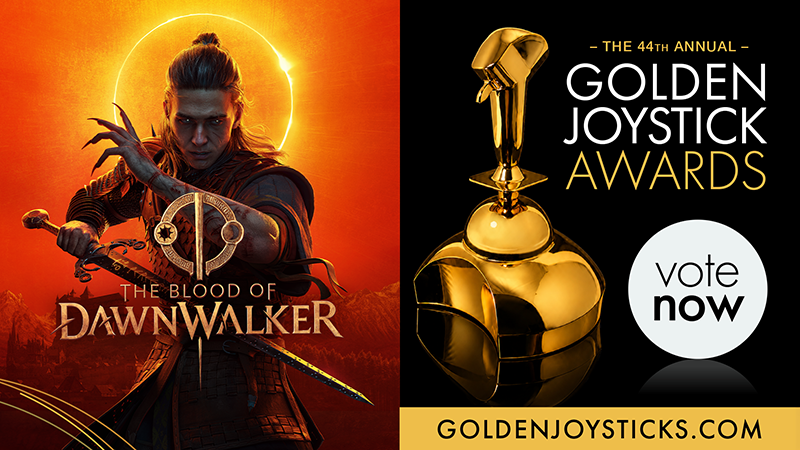 Vote for The Blood of Dawnwalker at the 2026 Golden Joystick Awards!