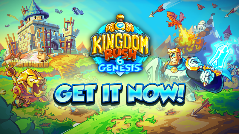 Kingdom Rush 6: Genesis is OUT NOW!