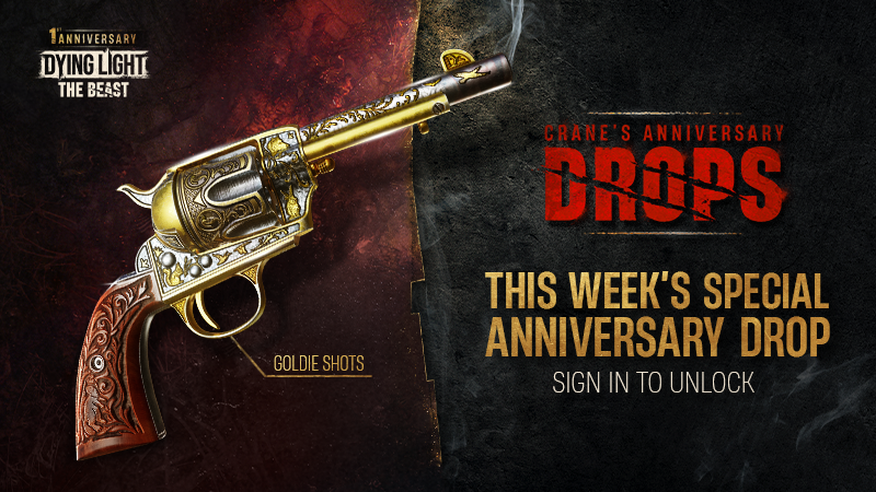 Crane’s Anniversary Drops – Claim GOLDIE SHOTS!