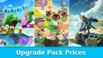 List of all prices for Nintendo Switch 2 Upgrade Packs