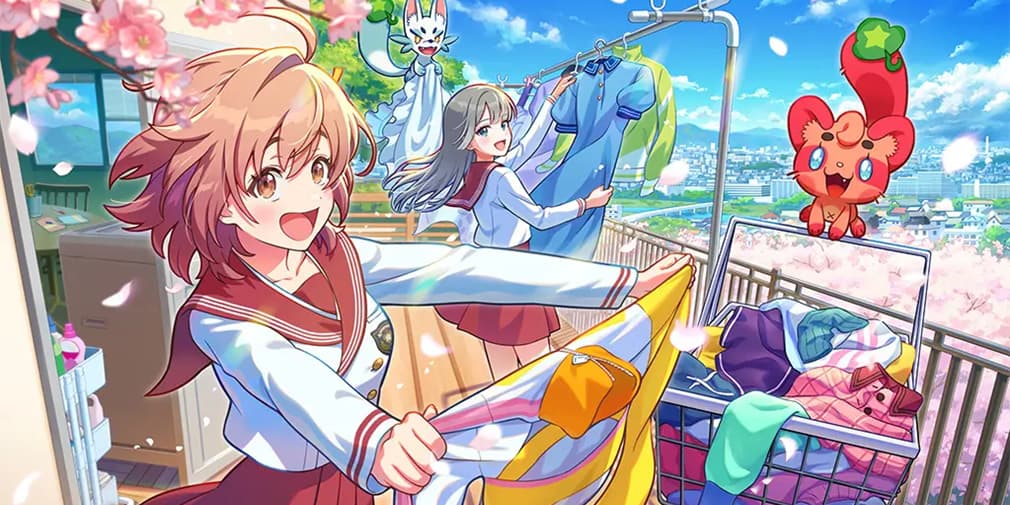 Ameno Chi Hare Onna is Game Freak’s latest mobile announcement, and it’s all about laundry