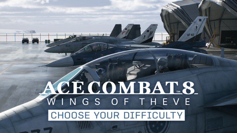 How to choose your difficulty in ACE COMBAT 8: WINGS OF THEVE