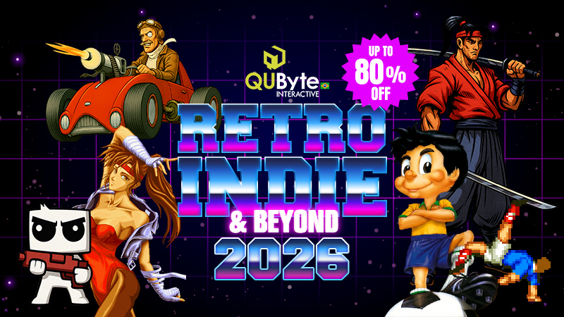 Retro, indie & Beyond 2026 – QUByte Super Sale