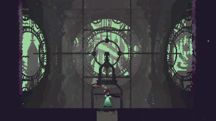 I definitely suck at Iron Bramble’s metroidvania grappling hook platforming, but its cyber-gothic megastructure world has me hungry for more