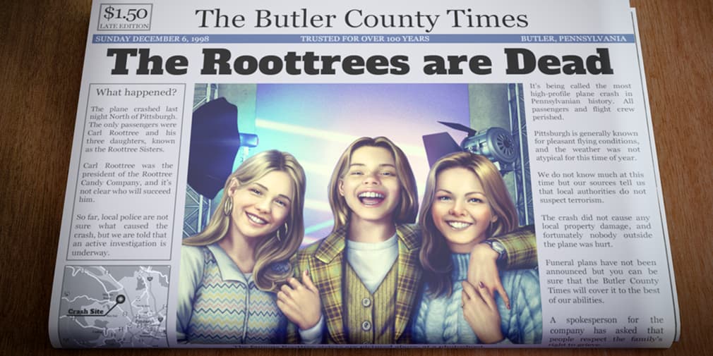 Web-sleuthing mystery The Roottrees are Dead opens pre-registration ahead of November mobile launch