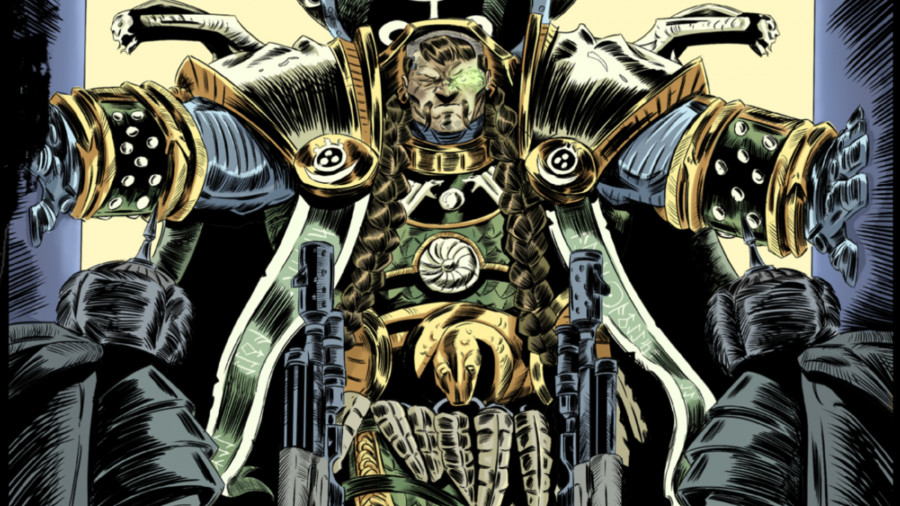 Explore a new Warhammer 40k-style galaxy in this grimdark TTRPG